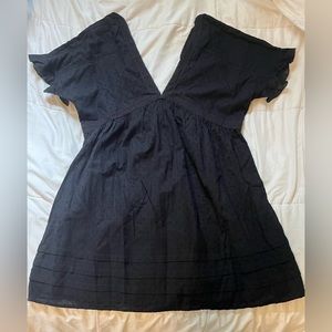 Urban Outfitters V-neck Babydoll Dress